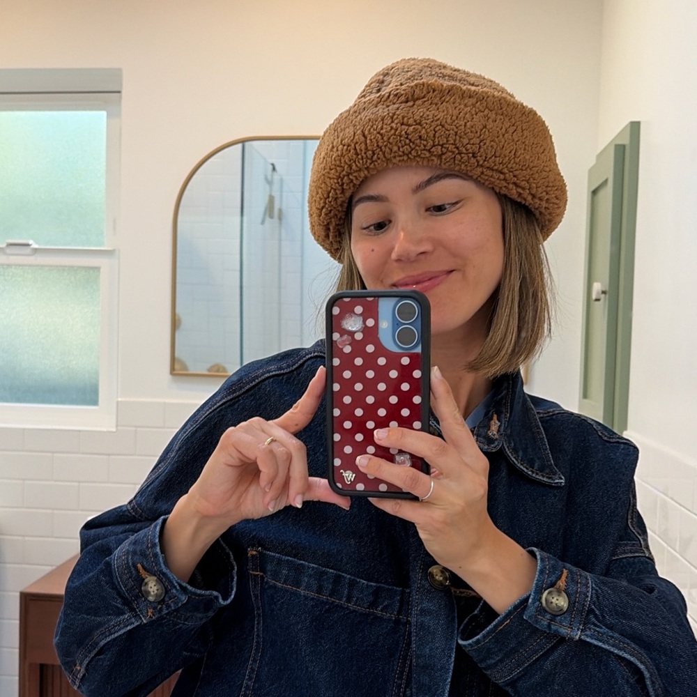 ASOS Brown Sherpa Hat